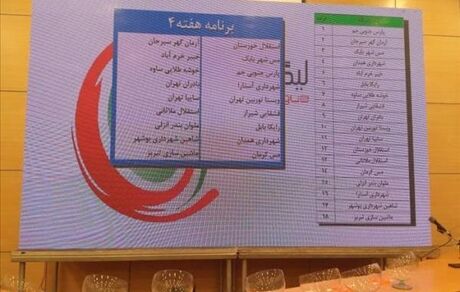 لیگ دسته یک فوتبال قرعه‌کشی شد