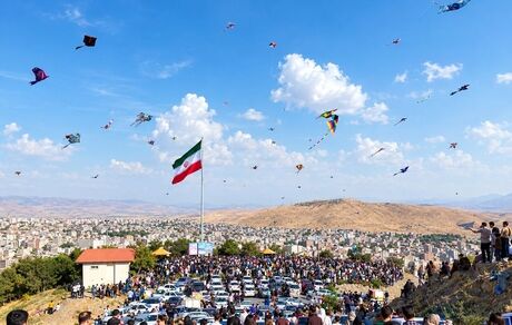 جشنواره پرواز بادبادک‌ها در بوکان برگزار می‌شود