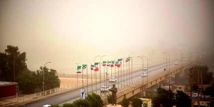 پیش‌بینی وزش باد شدید در تهران