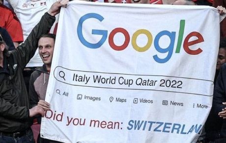 وقتی هواداران سوئیس با ایتالیاییها شوخی میکنند