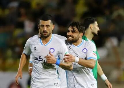 بازی پرگل لیگ برتر فوتبال را گل‌گهر از شمس آذر برد