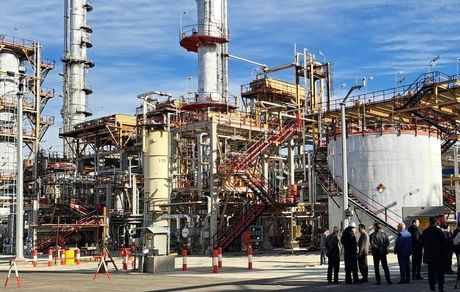 آغاز آزمایشی تولید گازوئیل یورو ۵ در پالایشگاه شیراز