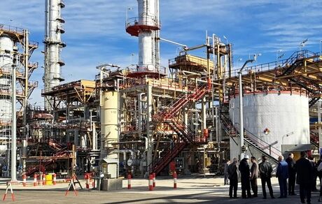 آغاز آزمایشی تولید گازوئیل یورو ۵ در پالایشگاه شیراز