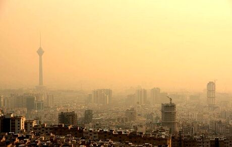 برج میلاد هم بدلیل گردوخاک تعطیل شد