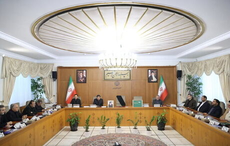 اولین جلسه هیات دولت به ریاست مخبر برگزار شد