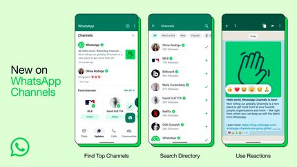 قابلیت کانال هم به واتس‌اپ اضافه شد