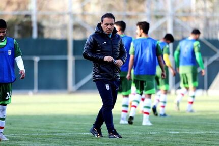 بازی تیم ملی المپیک - پرسپولیس در آزادی