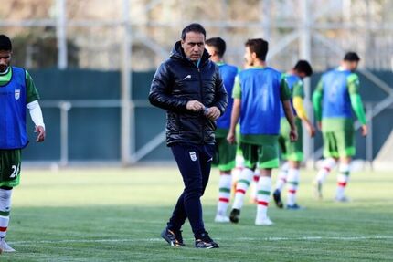 بازی تیم ملی المپیک - پرسپولیس در آزادی