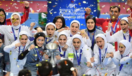 تیم ملی فوتسال زنان ایران قهرمان رقابت‌های کافا شد