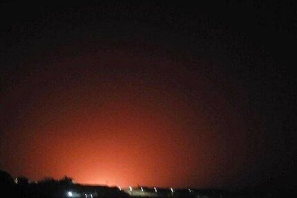 یکی از تاسیسات گازی عربستان در شهر جبیل منفجر شد