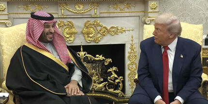 ترامپ: ایران خواهان مذاکره و توافق است / بن سلمان: یک تریلیون دلار در آمریکا سرمایه گذاری می‌کنیم