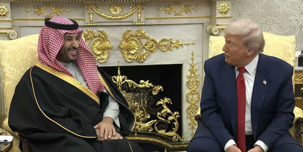 ترامپ: ایران خواهان مذاکره و توافق است / بن سلمان: یک تریلیون دلار در آمریکا سرمایه گذاری می‌کنیم