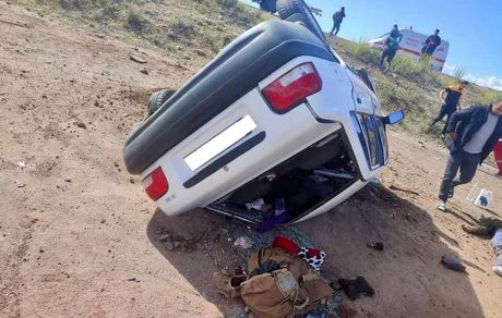 تصادف پژو پارس و پراید ۵ کشته و زخمی داشت