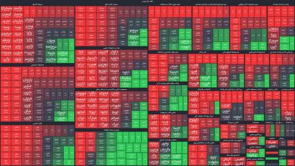 بورس در وضعیت قرمز