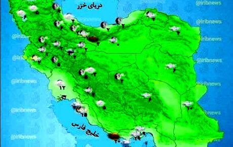 بارندگی از امروز در کشور آغاز می‌شود