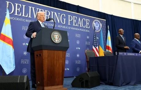 ترامپ از صلح و آتش بس جمهوری دموکراتیک کنگو و رواندا خبرداد