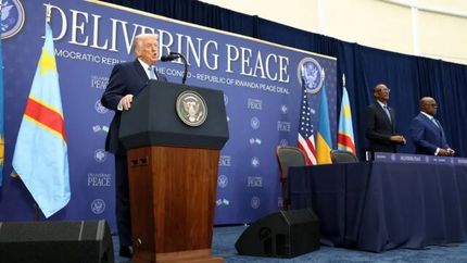 ترامپ از صلح و آتش بس جمهوری دموکراتیک کنگو و رواندا خبرداد