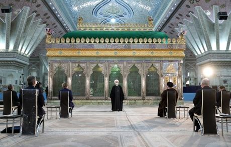 تجدید میثاق اعضای دولت با آرمان‌های امام راحل