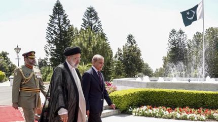 استقبال رسمی نخست وزیر پاکستان از رئیس جمهور کشورمان