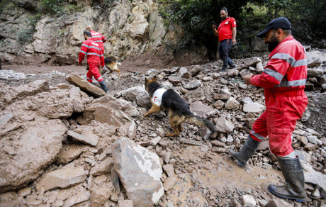 پیدا شدن پیکر پسربچه ۱۰ ساله دومین مفقودی سیل جاده چالوس