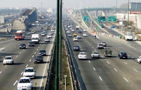 بازگشایی اتوبان باقری پس از اصابت موشک