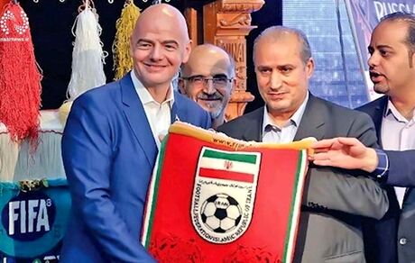 رئیس فیفا به ایران سفر خواهدکرد