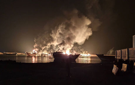 حمله به شناورهای تجاری در بندرلنگه تلفات جانی نداشت