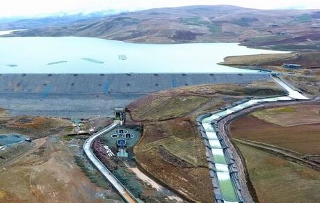 یک سد دیگر در استان کردستان سرریز شد