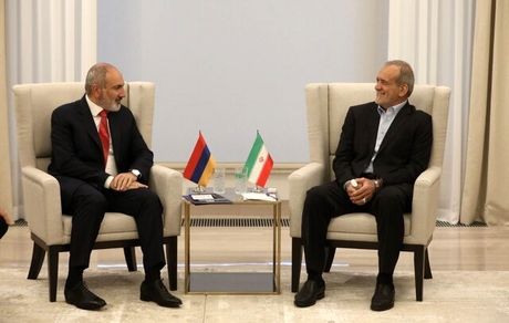 دیدار نخست وزیر ارمنستان با رئیس جمهور کشورمان