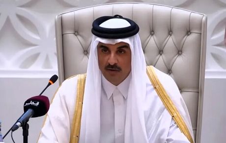 پیام تسلیت امیر قطر به ایران درخصوص حادثه انفجار بندر شهیدرجایی