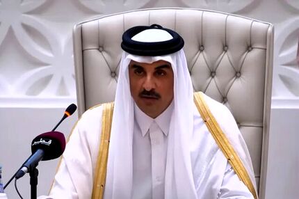 پیام تسلیت امیر قطر به ایران درخصوص حادثه انفجار بندر شهیدرجایی