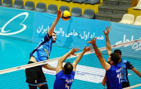 لیگ برتر والیبال: ادامه صدرنشین هراز آمل / باخت پیکان در بازی بزرگ هفته