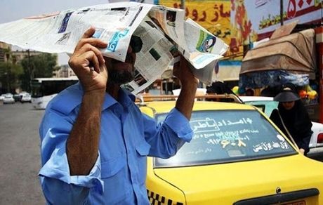 ۲۱ بستری در گرمای وحشتناک هوای استان خوزستان