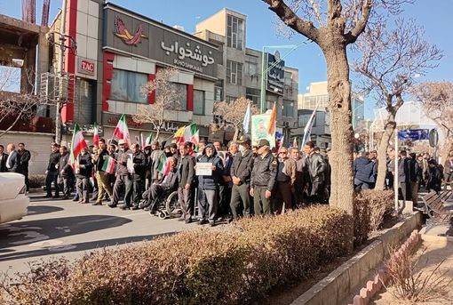 گزارش راهپیمایی سراسری مردم ایران در واکنش به اتفاقات اخیر + تصاویر
