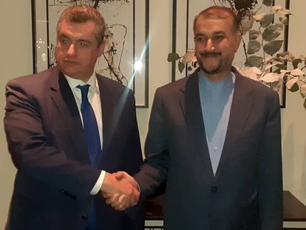 وزیر امور خارجه کشورمان با رئیس کمیته امور بین الملل دومای دولتی روسیه دیدار کرد