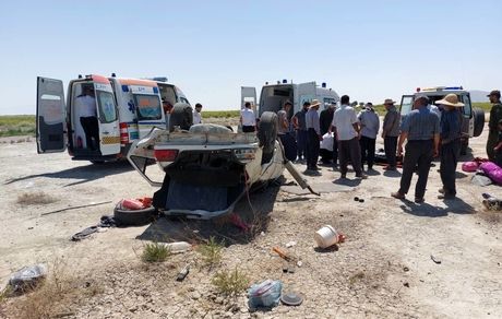 تصادف سمند و پارس، ۷ مصدوم داشت