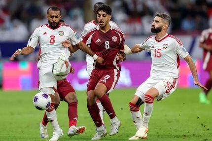 باخت سنگین قطر در خانه مقابل امارات / عراق به سختی برد