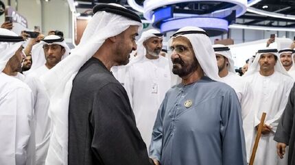 رئیس امارات با حاکم دوبی دیدار کرد
