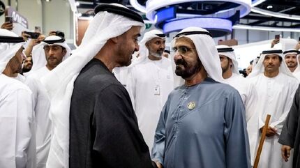 رئیس امارات با حاکم دوبی دیدار کرد
