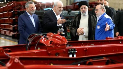 بازدید رئیس جمهور از کارخانه ایران خودرو دیزل