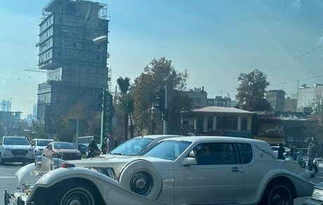 خودرویی عجیب و متفاوت در خیابان‌های تهران