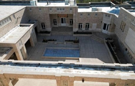 بعد از ۹ سال، مجتمع فرهنگی هنری وحشی بافقی افتتاح شد