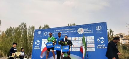 پایان مسابقات کاپ آسیایی دواتلون در تبریز
