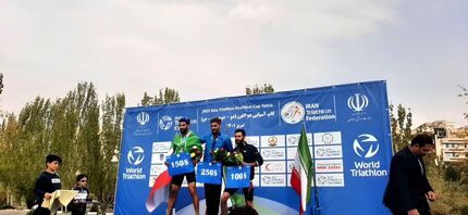 پایان مسابقات کاپ آسیایی دواتلون در تبریز