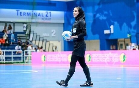 داور زن ایرانی یک بازی انتخابی فوتسال جام ملت‌های آسیا را قضاوت خواهدکرد