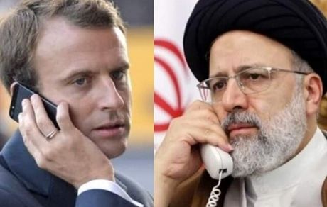 توییت: گفت و گوی تلفنی رئیسی و مکرون
