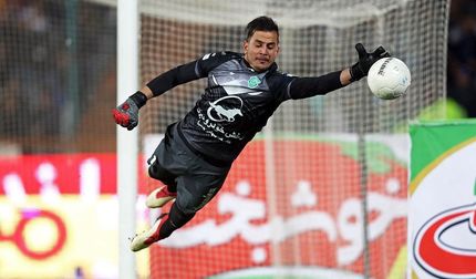 دروازه‌بان پرسپولیس رکورد زد
