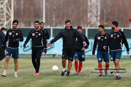 تمرین پرسپولیس بعد از تماشای بازی حریف فینال+عکس