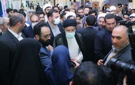 رئیس جمهور از اولین نمایشگاه رویداد «هم‌افزایی مدیریت ایران ۱۴۰۱» بازدید کرد