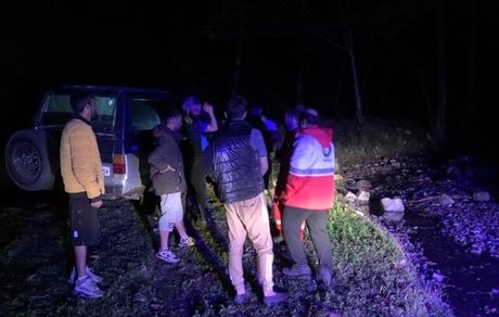 نجات ۵ کوهنورد مفقود شده در ارتفاعات ماسال